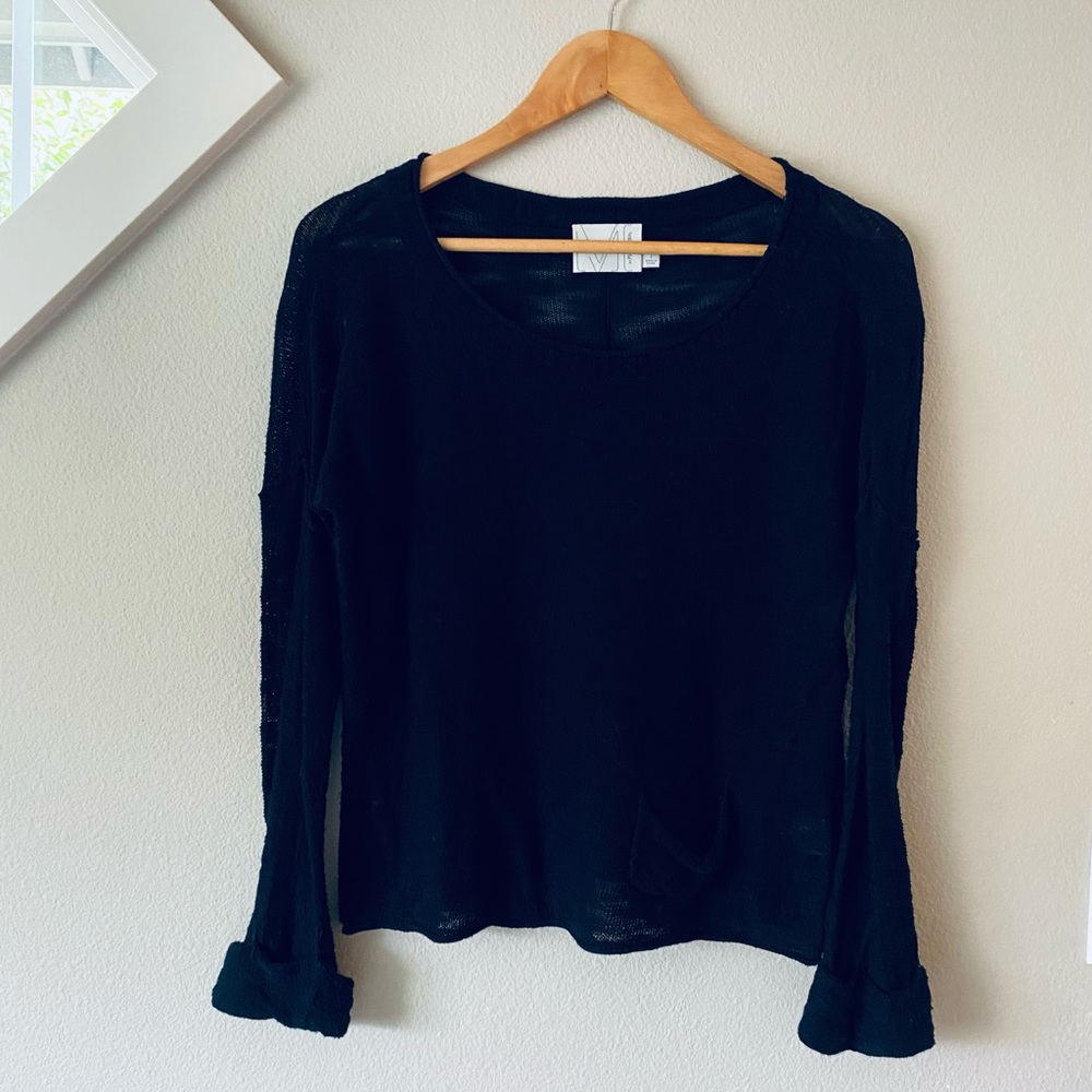 Michael Stars Black Sweater Size 1